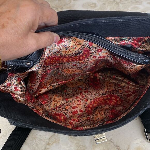 Tignanello Doctors Satchel Crossbody Shoulder Bag Vegan - Picture 13 of 16